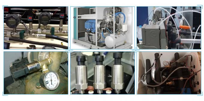 ناقل الضغط الهيدروليكي الرقمي الصناعي 24VDC المدمج للقراءات الدقيقة 3