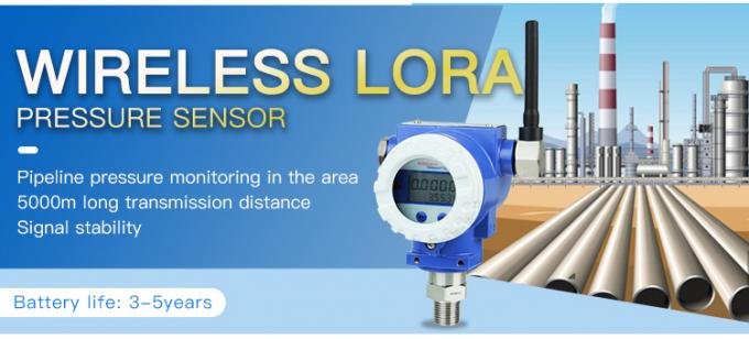 RPT243 جهاز استشعار الضغط اللاسلكي بشاشة LCD ذات استهلاك منخفض تعمل بالبطارية 0