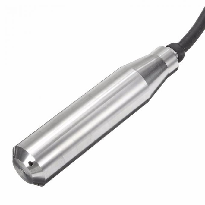 جهاز استشعار مستوى السائل المباشر من المصنع 0~5m 10m عمق قياس مستوى السائل مستوى خزان المياه جهاز استشعار مستوى الضغط 0